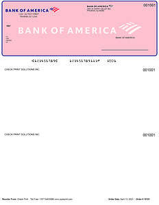 LASER TOP - BANK OF AMERICA