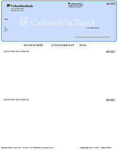 LASER TOP - COLUMBIA BANK