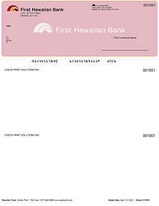 LASER TOP - FIRST HAWAIIAN BANK